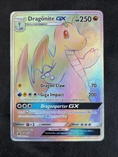 dragonite gx pokemon card value Dragonite GX SM156 Sm Holo for sale online