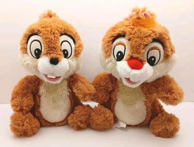 Disney Store Authentic Chip & Dale Plush Set 10.5'' Stuffed Animal Collectibles 