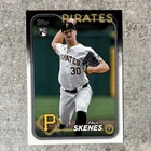 Topps 2024 Update Series Paul Skenes US100 White Uniform Rookie Pirates Card