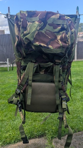Short Back Ruck DPM IRR Military Surplus Rucksack & Frame INF Short Convoluted Back ...