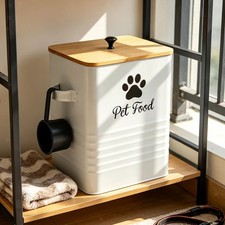 Cat Food Storage Container Accessory Supplies Sturdy Food Storage Container for