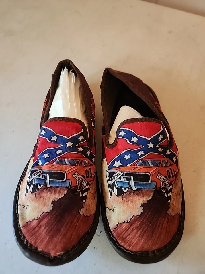 Zapatillas de colección Warner Brothers 1982 Dukes of Hazzard talla 2 para niños Foto 2 de 4