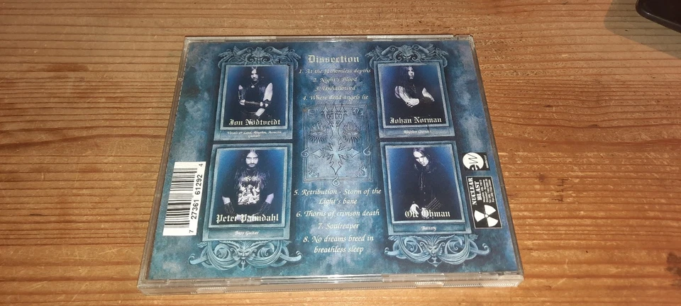 Dissection - Strom of the light´s bane CD - Original 1st press von 1995 - Bild 3 von 3