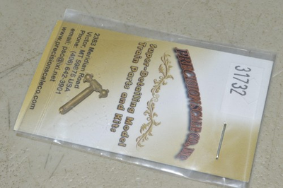 #ad HO steam locomotive PARTS brass Precision Scale Co 31732 dog bone universal $3.00