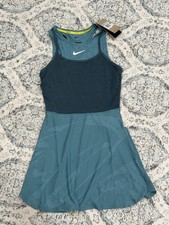 NEW Nike Court SLAM Dri-Fit Tennis Dress FZ6463-379 Size S
