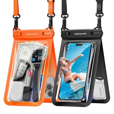 Wasserdichte Handytasche mit doppelter Kapazität, IPX8 wasserdichte Handyhülle