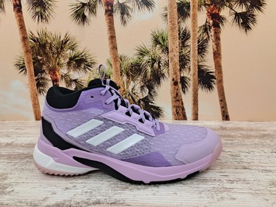 adidas Crazyflight 6 Mid Indoor Volleyball Shoes Purple Women's