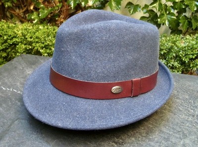 Neu: BAILEY of HOLLYWOOD   ''Yates'' Trilby-Herrenhut Gr.58 LiteFelt  NP: 225  