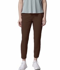  60 Columbia Women's All Seasons Slim Pull On Pants - Brown- Small-New With Tags