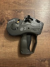 USED Avery Dennison Monarch 1136 Price Tag Gun 2 Line Label Sticker Retail