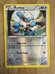 Furfrou - 90/119 - Uncommon - Reverse Holo Near Mint Phantom Forces