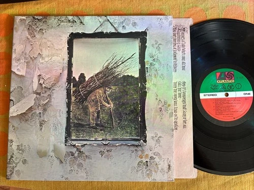 Led Zeppelin IV NM US LP  Vinyl Pecko Duck Monarch