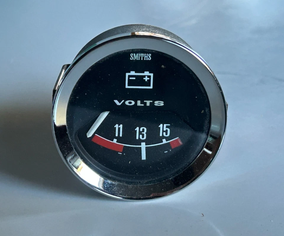 Smiths 电压表规 52 毫米 Austin-Healey Sprite 迷你捷豹 BV2204/08 12V — 第 2/4 张图片