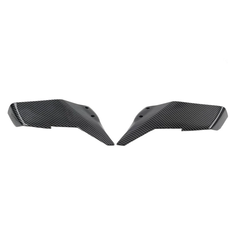 Upper Winglet Fairing Air Deflectors Carbon Fiber For Kawasaki Ninja H2 R 15-23 Foto 4 de 4
