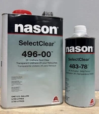 NASON SelectClear Kit 496-00 activator Mid-Temp 483-78 Urethane Spot Clear