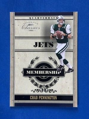 2006 Donruss Classics Membership Silver #M-8 Chad Pennington New York Jets #/250