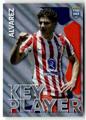 Panini FIFA 365 2026 Sticker No 453 Julian Alvarez Key Player Atletico de Madrid