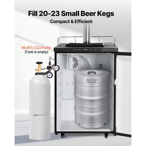 CO2 Tank 20 lbs New Aluminum Alloy Gas Cylinder with Siphon Tube DOT Approved - Picture 3 of 12