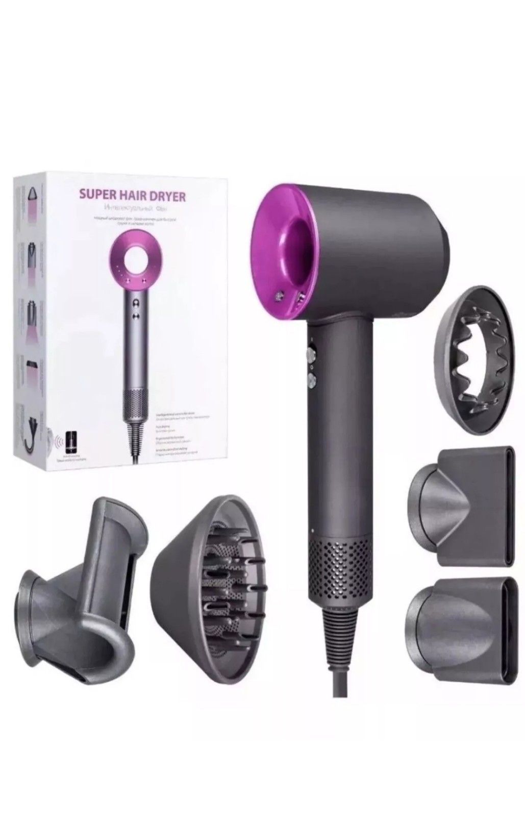 Phon 2000W Professionale: Asciuga in Metà Tempo e non Fa Rumore