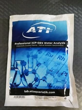 ATI ICP-OES Complete Aquarium Water Analysis Kit w/ Pre-Paid Shipping Label #94