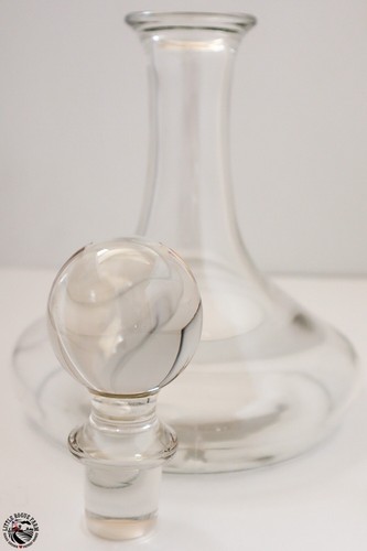 Lenox Mariner Kristallklar Tropfen Glas Karaffe Bargeschirr - Bild 2 von 5