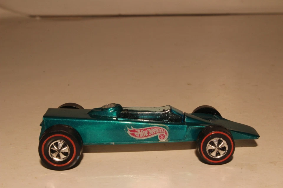 Hot Wheels Redline Lotus Turbine, Aqua Nice Original - Image 4 of 4