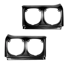 New Front LH And RH Side Headlight Housing Surround Extension AMD Fits Chevelle