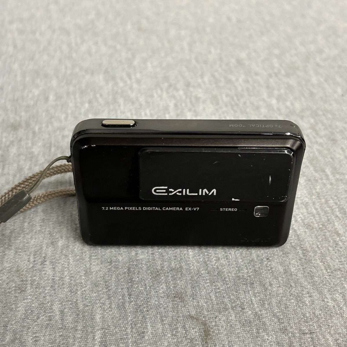 CASIO digital camera EXILIM EX-V7 7.2 MP 7x Zoom Black