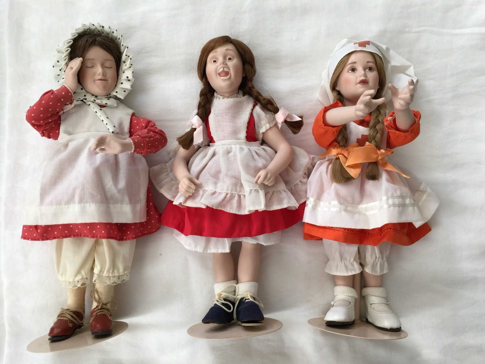norman rockwell porcelain dolls