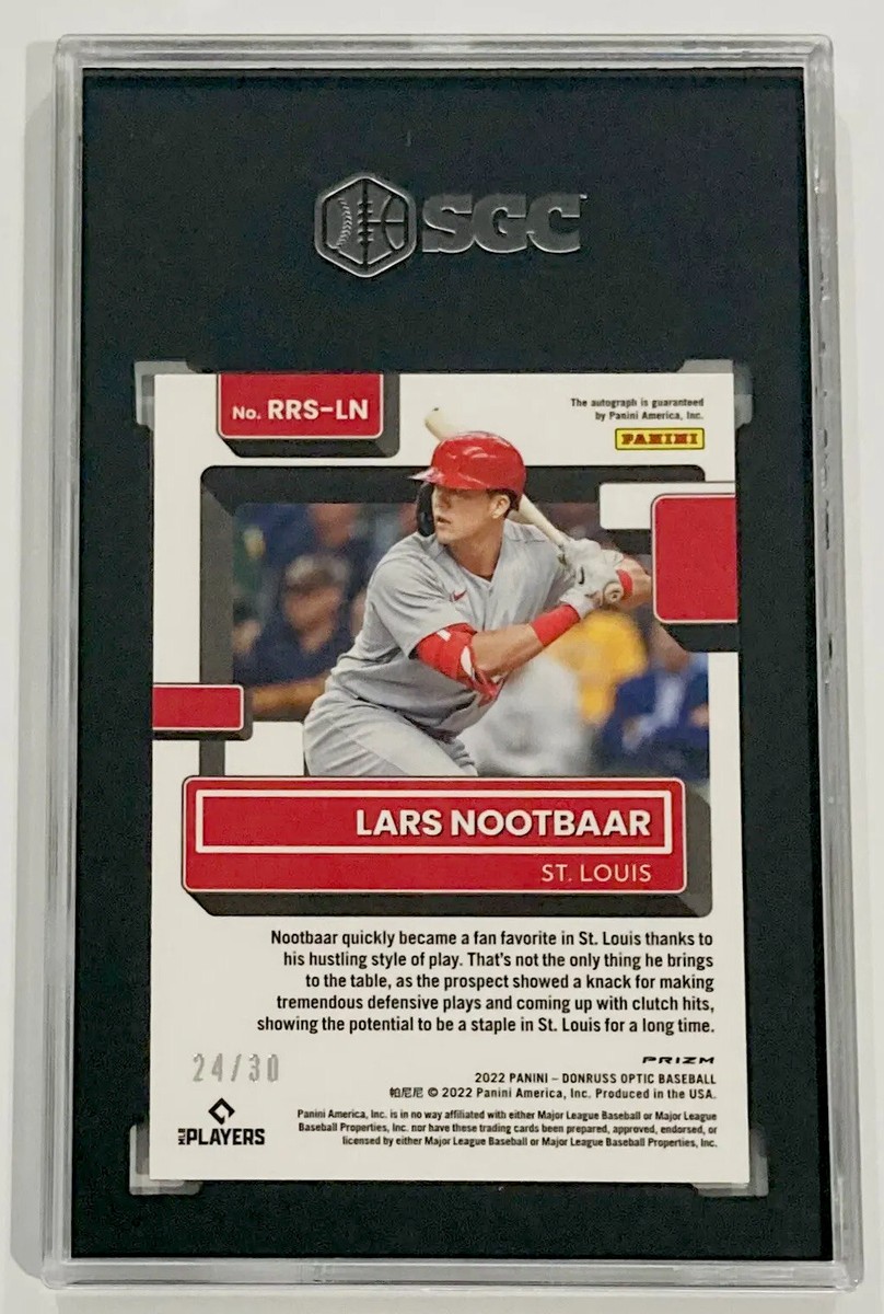 2022 Panini Donruss Optic - Rated Rookie Signatures Lars