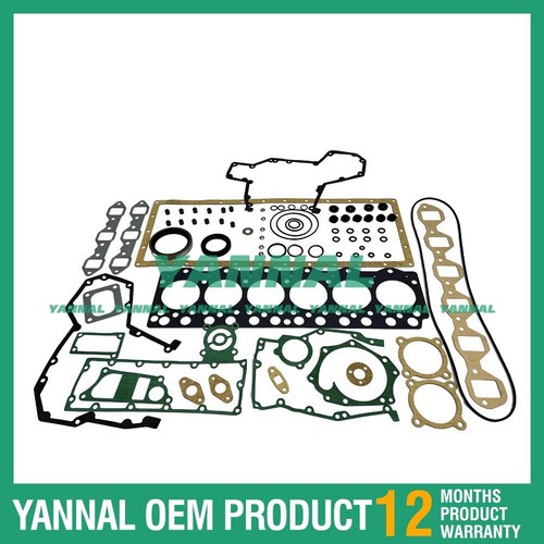 6D95 Full Gasket Kit With Head Gasket For Komatsu diesel engine parts ...