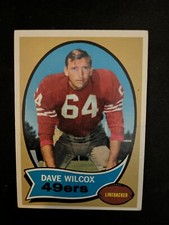 1970 Topps #57 Dave Wilcox San Francisco 49er's VgEx