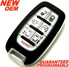 NEW OEM 2017-2024 CHRYSLER PACIFICA REMOTE START 7 BUTTON KEY FOB 68217832