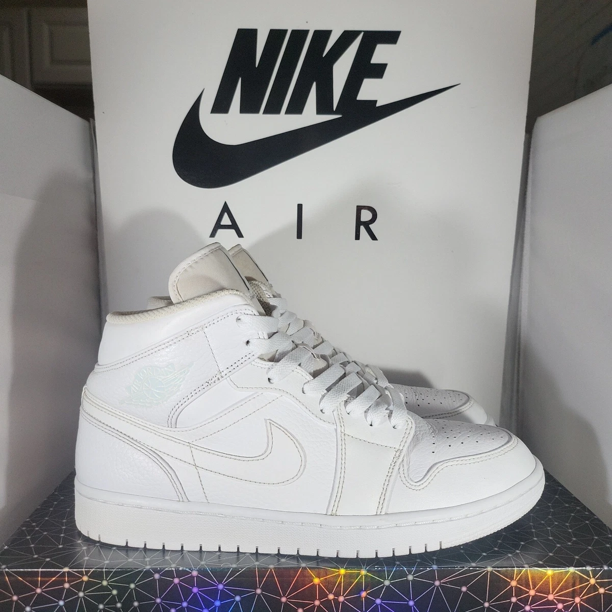 Jordan 19 top mid white