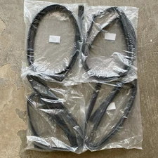 88-91 Honda Civic ED EE EF 4D sedan window channel glass run weatherstrip seal