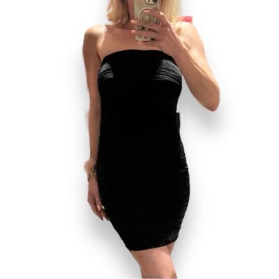 REVOLVE not yours to keep black ruched mini dress bodycon sleeveless XS NWOT | eBay REVOLVE not yours to keep black ruched mini dress bodycon sleeveless XS NWOT | eBay
