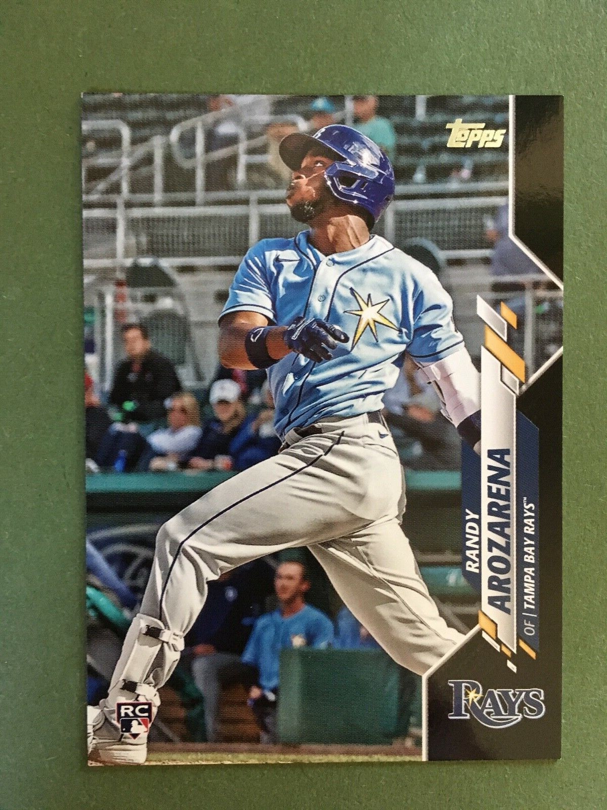 2020 Topps Update #U-208 Randy Arozarena RC Black Parallel 24/69 Tampa Bay Rays