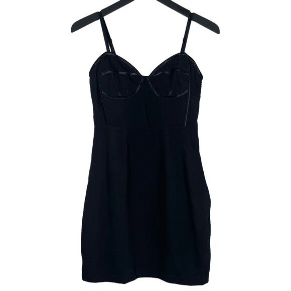 Revolve By the Way. Vestido Azalie Bustier en Negro Talla S Foto 3 de 4