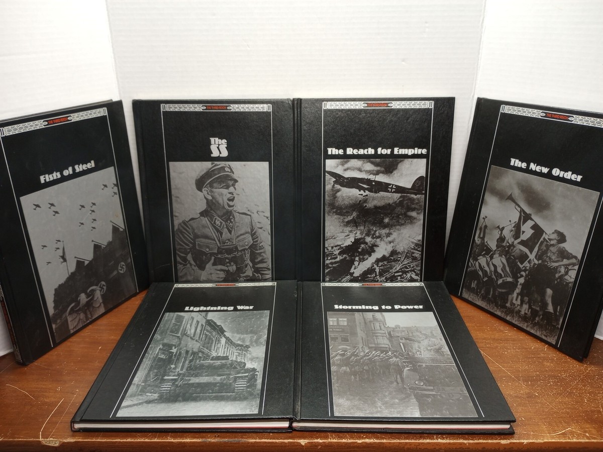 Lot of 6 books from The Third Reich series by Time-Life