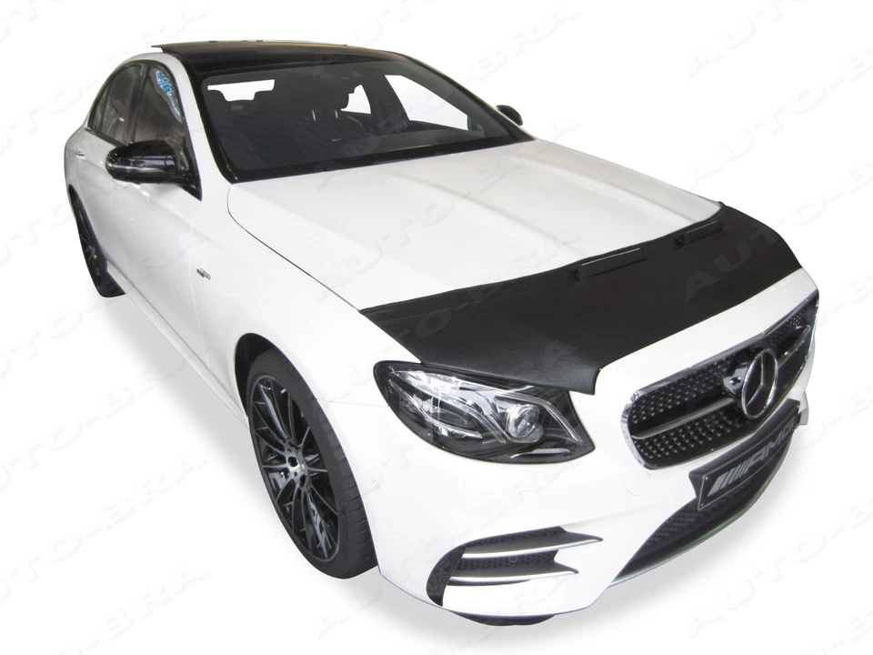 Car Bonnet Mask fits MB Mercedes Benz E-Class W213 2016 2017 2018 Hood Bra - Изображение 3 из 4