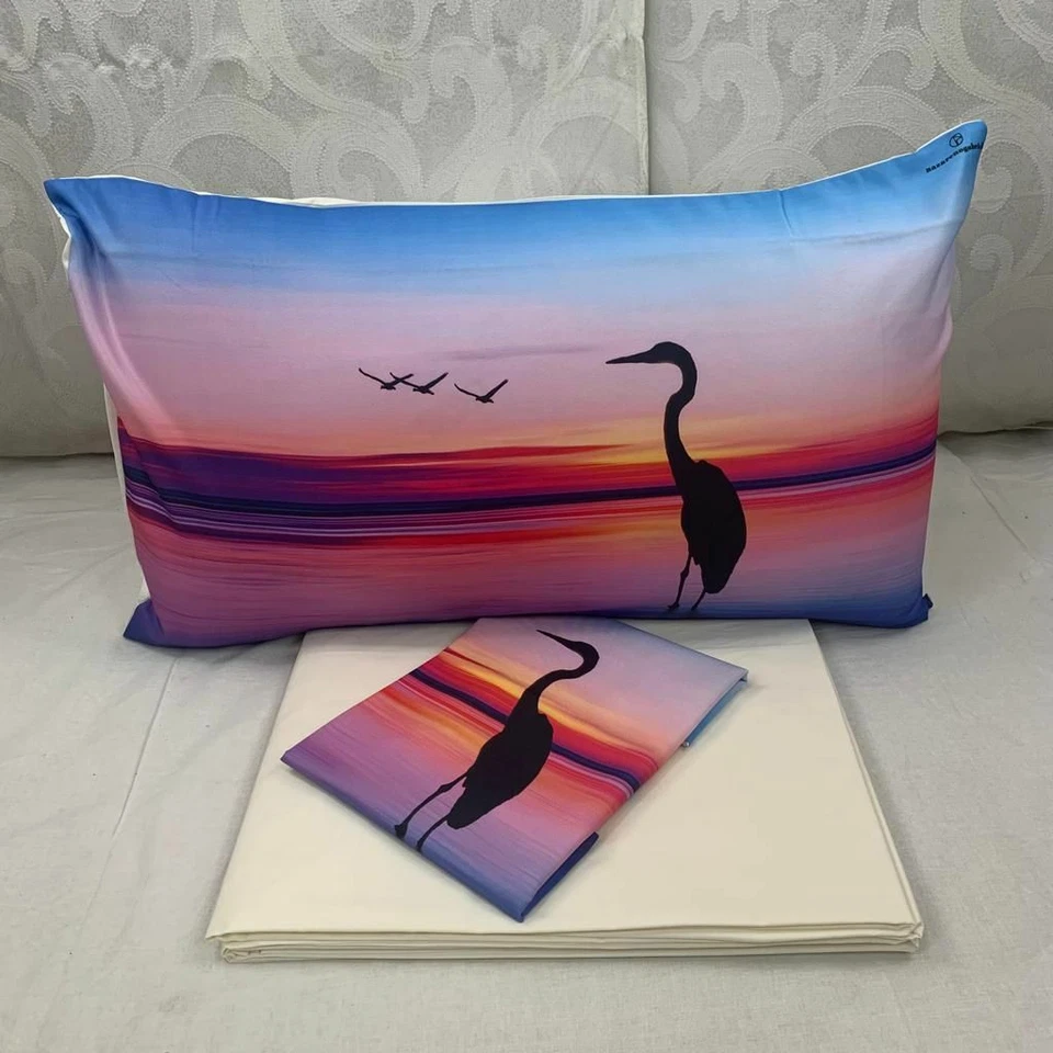 Completo Lenzuola Matrimoniale Nazareno Gabrielli Stampa Digitale In Puro Cotone - Immagine 4 di 4