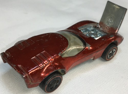 Hot Wheels 1968 Redline TORERO Red USA Mfr'd, White Interior, Good Condition - Picture 11 of 15