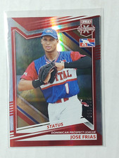 2022 Panini ELITE EXTRA EDITION STATUS RED JOSE FRIAS #/299