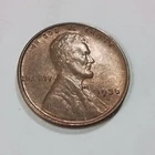 1936 S Lincoln Cent Penny - Red/Brown AU+/BU Condition