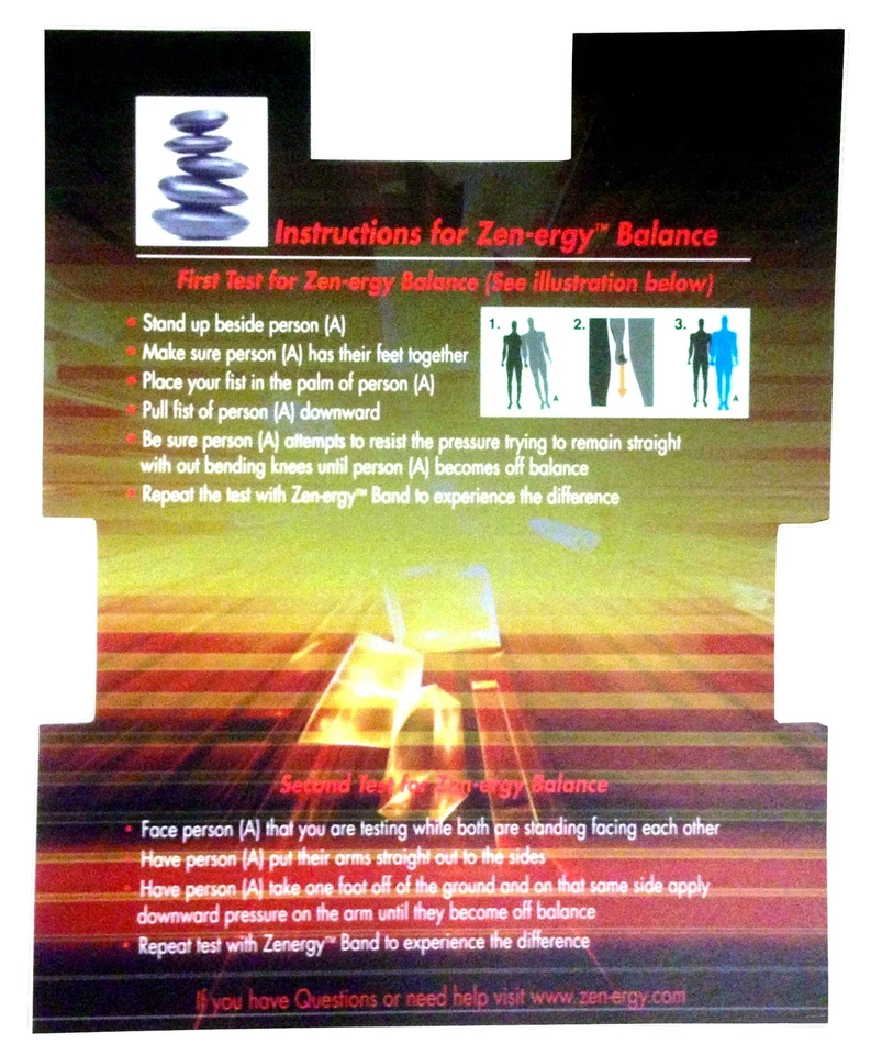 Zen-ERGY Balance Bandz - Pulseras para fuerza, agilidad, enfoque y bienestar Foto 2 de 4