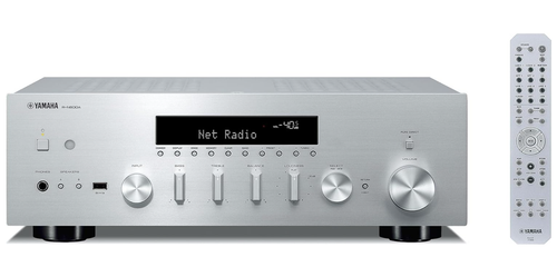 Amplificador integrado receptor de red YAMAHA R-N600A Hi-Res DAC 100V plateado - Imagen 3 de 5