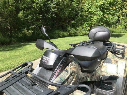 ATV Rear View Side Mirrors w/7/8" Handlebar For PolarisSportsman Yamaha Raptor - Picture 9 of 10