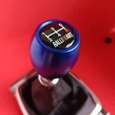 BLUE WEIGHTED 5 JDM SHIFT GEAR KNOB for LANCER EVO MIRAGE TRITON RALLIART GSR VR