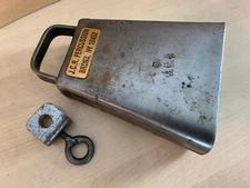 JCR 4-Inch Hand Cha Cha COWBELL Instrument w/ Clamp Mount Rivera Bronx Handheld