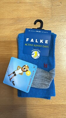 FALKE Baby Socken - Acitive Sunny Days 19-22 - Kindersocken Neu mit Etikett